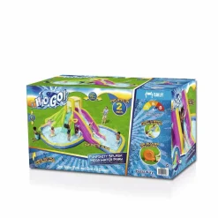 Bestway Mega Water Parks<H2Ogo! Funfinity Splash Kids Inflatable Water Park 19'