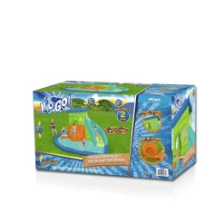 Bestway Mega Water Parks<H2Ogo! Hydrohangout Kids Inflatable Mega Water Park