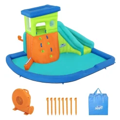 Bestway Mega Water Parks<H2Ogo! Hydrohangout Kids Inflatable Mega Water Park
