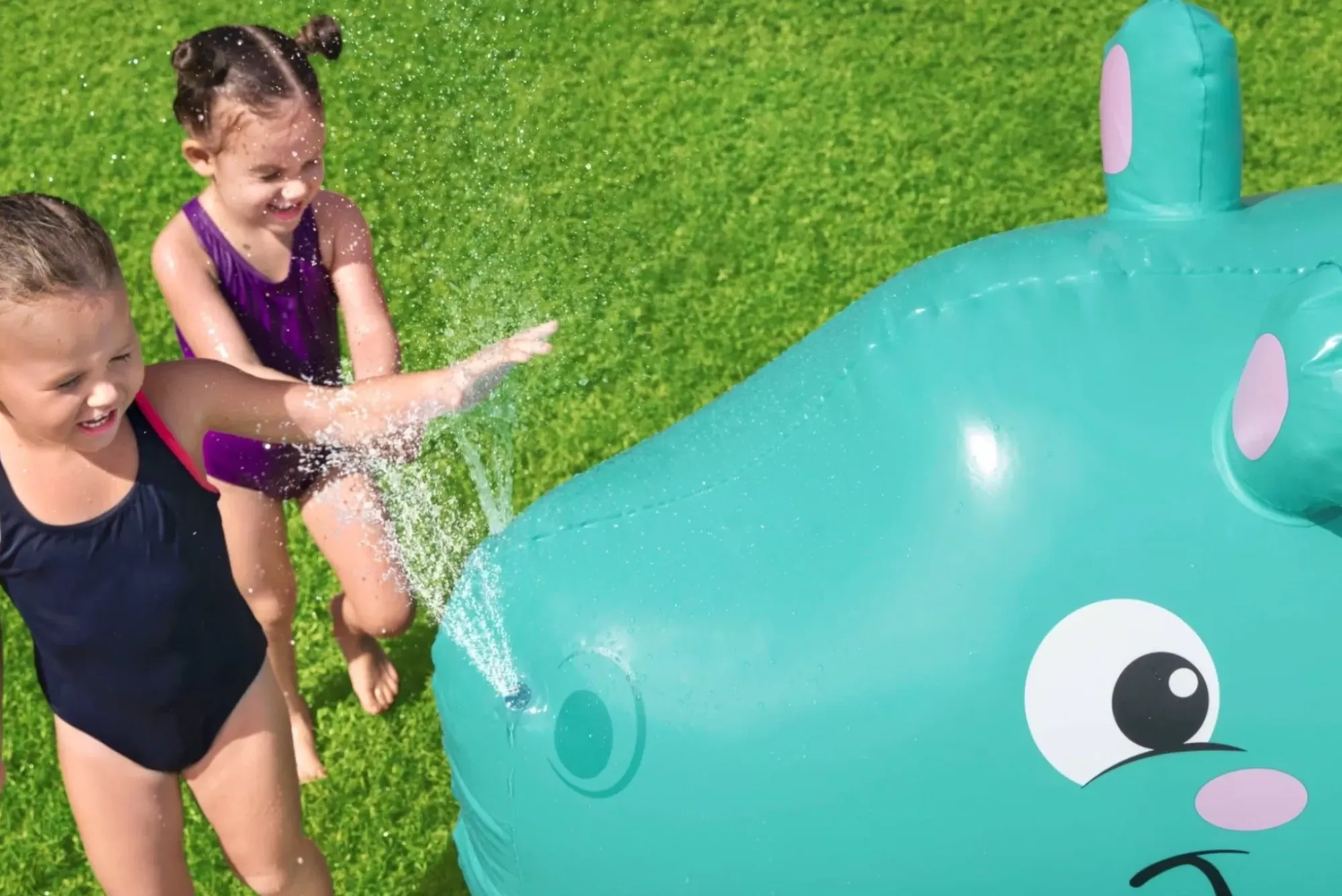 Bestway Sprinklers<H2Ogo! Jumbo Hippo Kids Inflatable Sprinkler