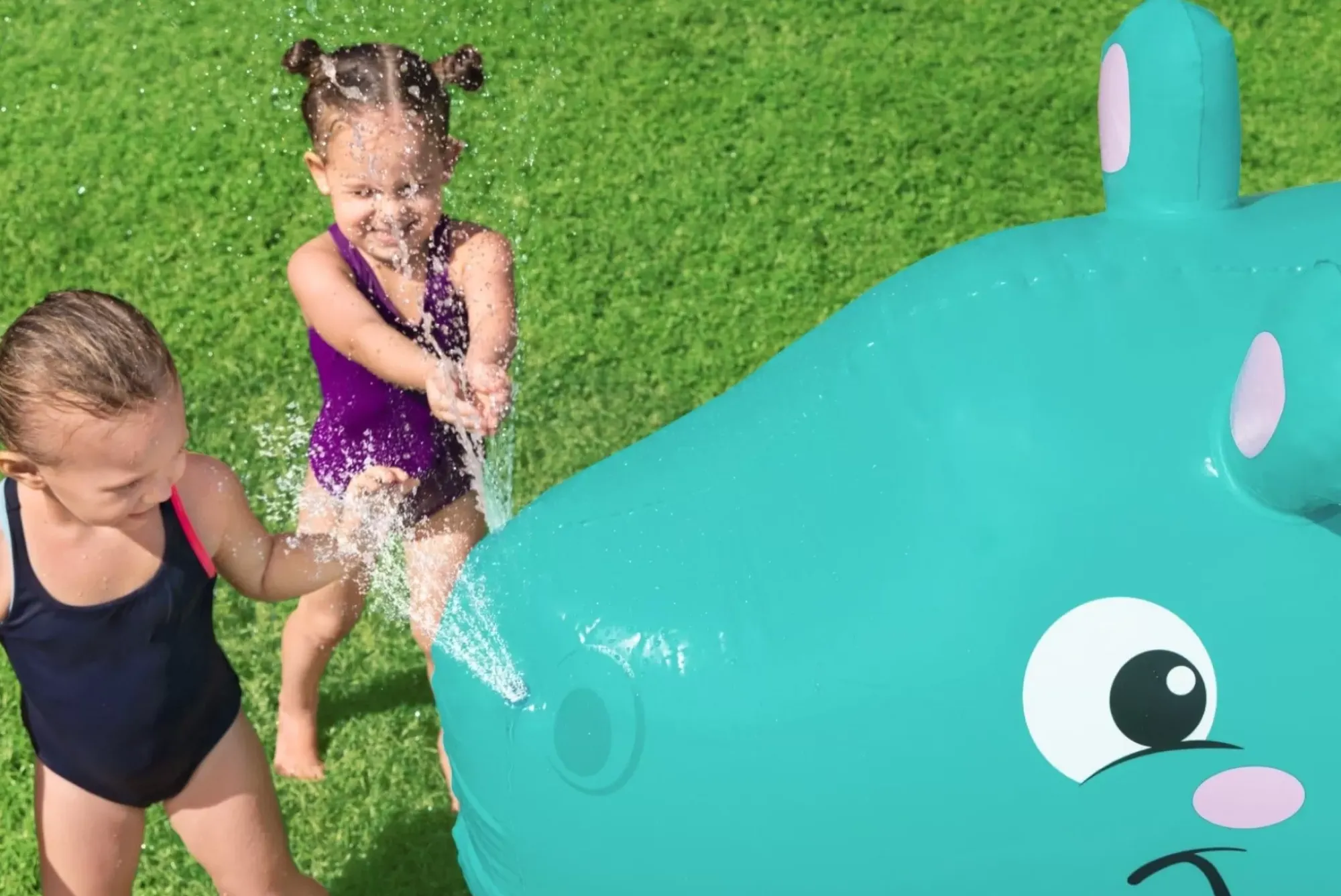 Bestway Sprinklers<H2Ogo! Jumbo Hippo Kids Inflatable Sprinkler