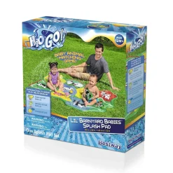 Bestway Sprinklers<H2Ogo! Lil' Barnyard Babies Toddler Multicolor Sprinkler Splash Pad 65 In. X 44 In.