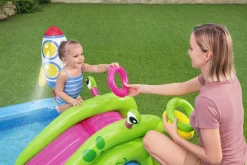 Bestway Kiddie Pools<H2Ogo! Little Astronaut Square Inflatable Kiddie Pool Play Center With Slide