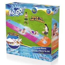 Bestway Water Slides<H2Ogo! Llama Rama Double Race Water Slide 16'