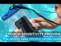 Bestway Pool Accessories<H2Ogo! Splash Guard Waterproof Smart Phone Case, Most Iphone/ Samsung/ Android Phones Up To 7" Long