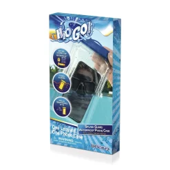Bestway Pool Accessories<H2Ogo! Splash Guard Waterproof Smart Phone Case, Most Iphone/ Samsung/ Android Phones Up To 7" Long