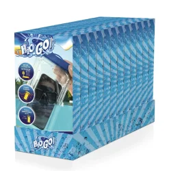 Bestway Pool Accessories<H2Ogo! Splash Guard Waterproof Smart Phone Case, Most Iphone/ Samsung/ Android Phones Up To 7" Long