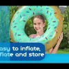 Bestway Pool Floats<H2Ogo! Sweet Donut Swim Ring Float 36