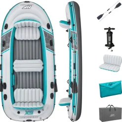 Bestway Rafts<Hydro-Force Adventure Elite X5 Inflatable Raft Set 11'11