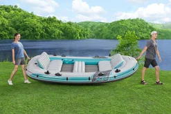 Bestway Rafts<Hydro-Force Adventure Elite X5 Inflatable Raft Set 11'11