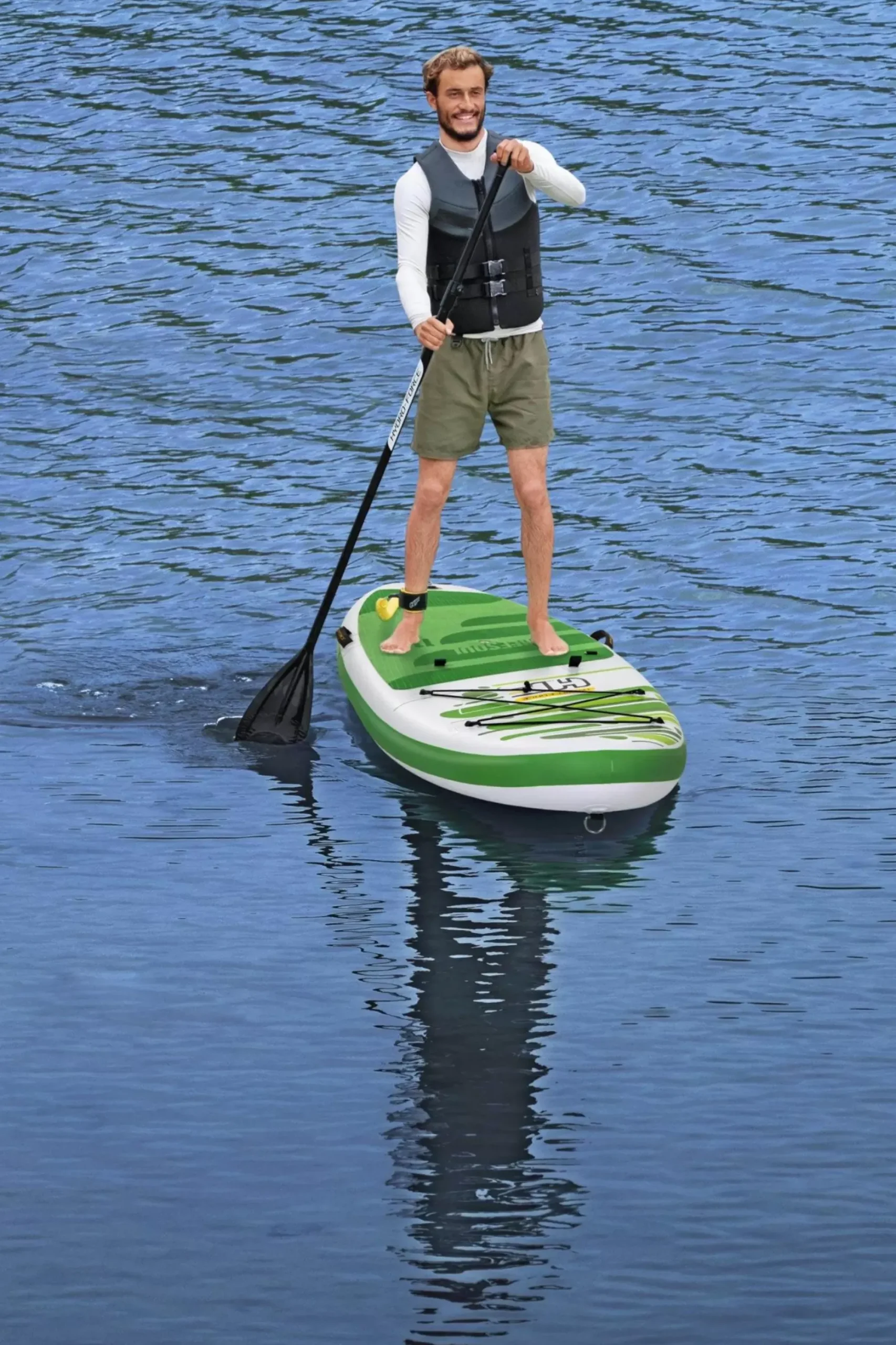 Bestway Paddleboards<Hydro-Force Freesoul Tech Inflatable Convertible Stand-Up Paddleboard And Kayak Set 11'2"