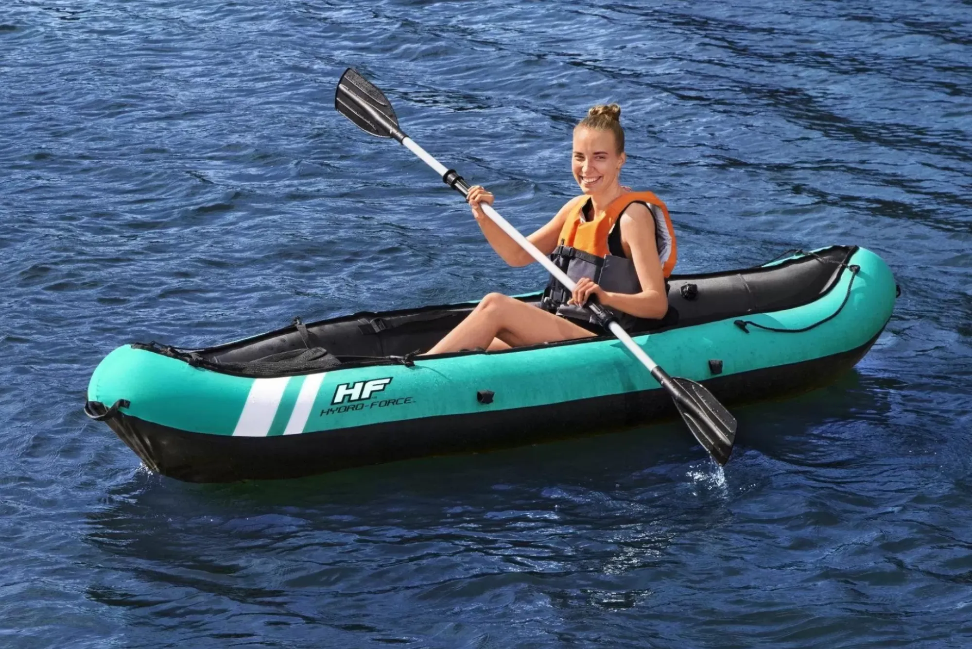 Bestway Kayaks<Hydro-Force Ventura Inflatable Kayak Set