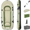 Bestway Rafts<Hydro-Force Voyager X4 Inflatable Raft Set 11'6