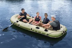 Bestway Rafts<Hydro-Force Voyager X4 Inflatable Raft Set 11'6