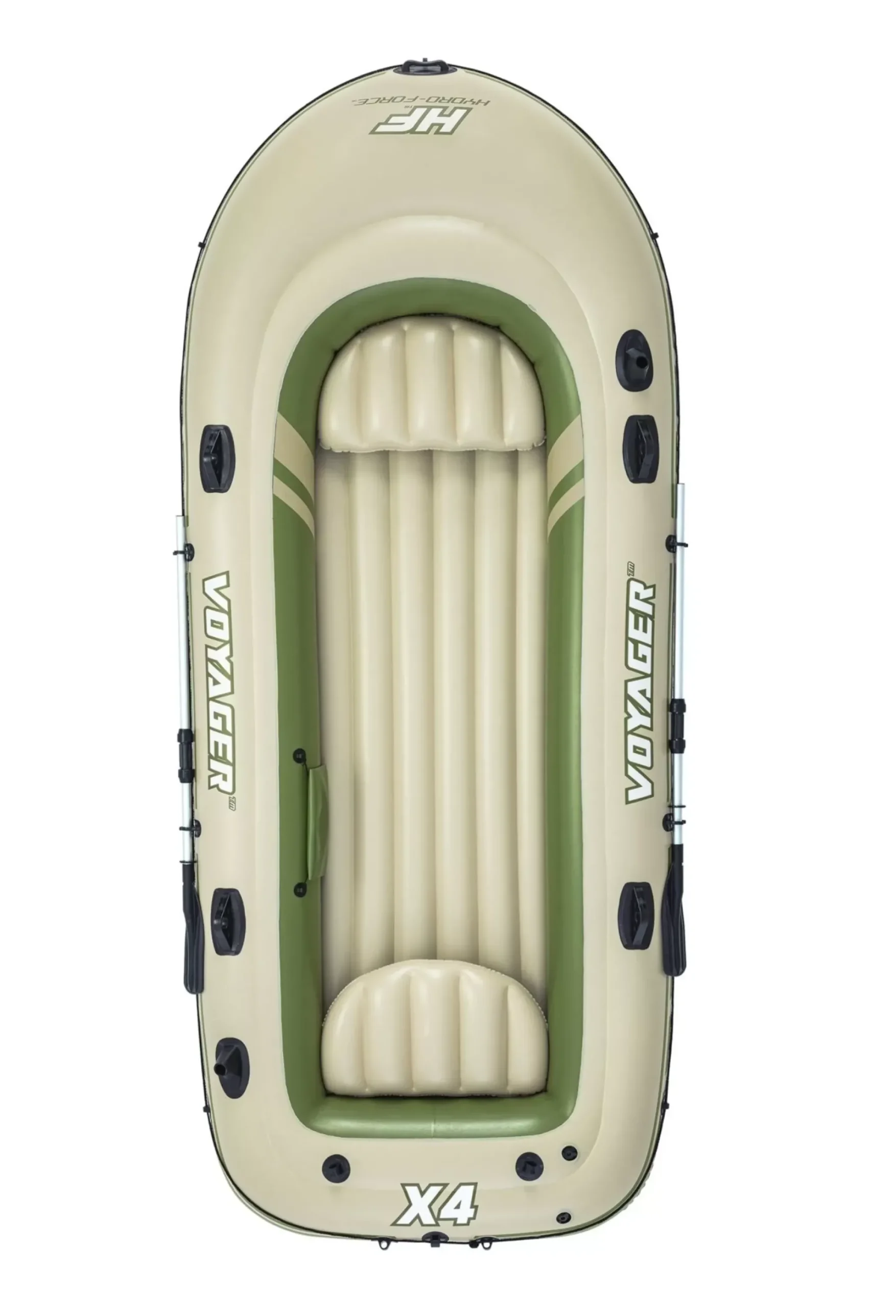 Bestway Rafts<Hydro-Force Voyager X4 Inflatable Raft Set 11'6