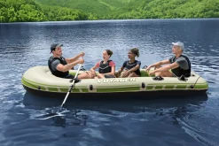 Bestway Rafts<Hydro-Force Voyager X4 Inflatable Raft Set 11'6