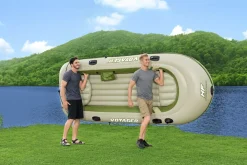 Bestway Rafts<Hydro-Force Voyager X4 Inflatable Raft Set 11'6