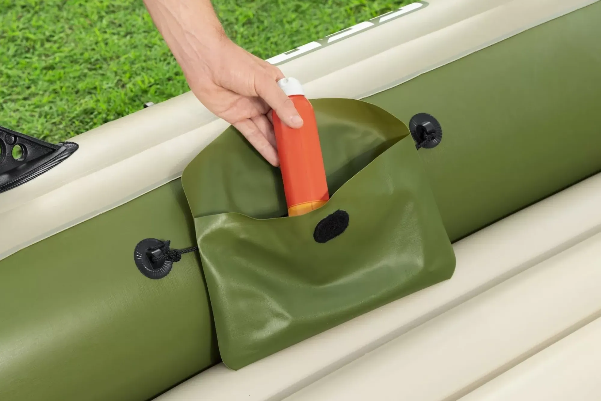 Bestway Rafts<Hydro-Force Voyager X4 Inflatable Raft Set 11'6