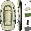 Bestway Rafts<Hydro-Force Voyager X3 Inflatable Raft Set 9'8