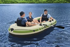 Bestway Rafts<Hydro-Force Voyager X3 Inflatable Raft Set 9'8