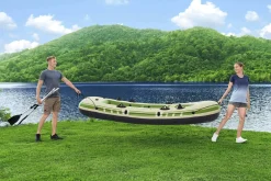 Bestway Rafts<Hydro-Force Voyager X3 Inflatable Raft Set 9'8