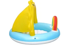 Bestway Kiddie Pools<Play Day Sun Shaded Round Inflatable Baby Pool 39 X 29
