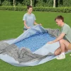 Bestway Pool Parts<Pool Liner For 16' X 10' X 42 Coleman Power Steel Oval Pool