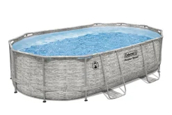 Bestway Pool Parts<Pool Liner For 16' X 10' X 42 Coleman Power Steel Oval Pool