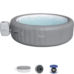 Bestway Airjet<Saluspa Grenada Airjet Inflatable Hot Tub Spa 6-8 Person