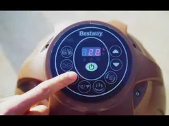 Bestway Airjet<Saluspa Hawaii Airjet Inflatable Hot Tub Spa 4-6 Person