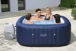 Bestway Airjet<Saluspa Hawaii Airjet Inflatable Hot Tub Spa 4-6 Person