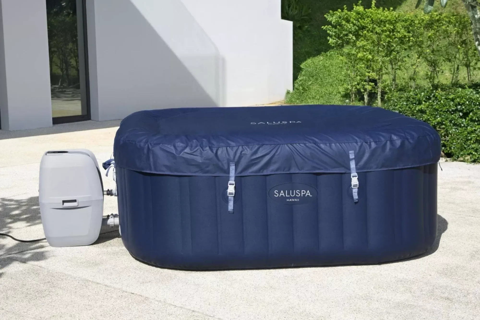 Bestway Airjet<Saluspa Hawaii Airjet Inflatable Hot Tub Spa 4-6 Person