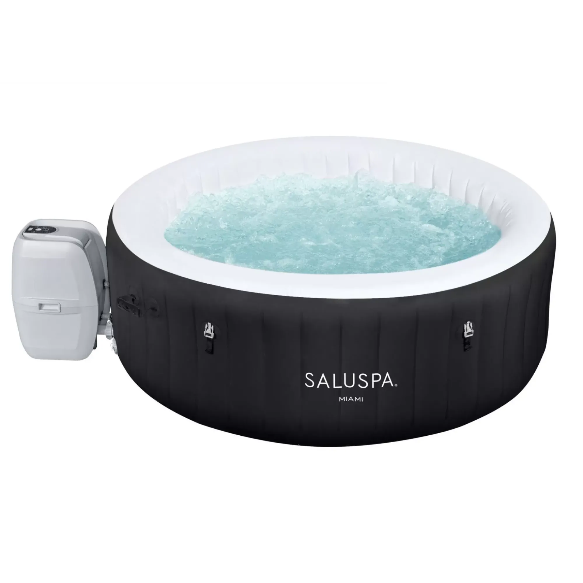 Bestway Airjet<Saluspa Miami Energysense Airjet Inflatable Hot Tub Spa 2-4 Person