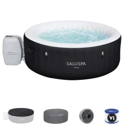 Bestway Airjet<Saluspa Miami Energysense Airjet Inflatable Hot Tub Spa 2-4 Person