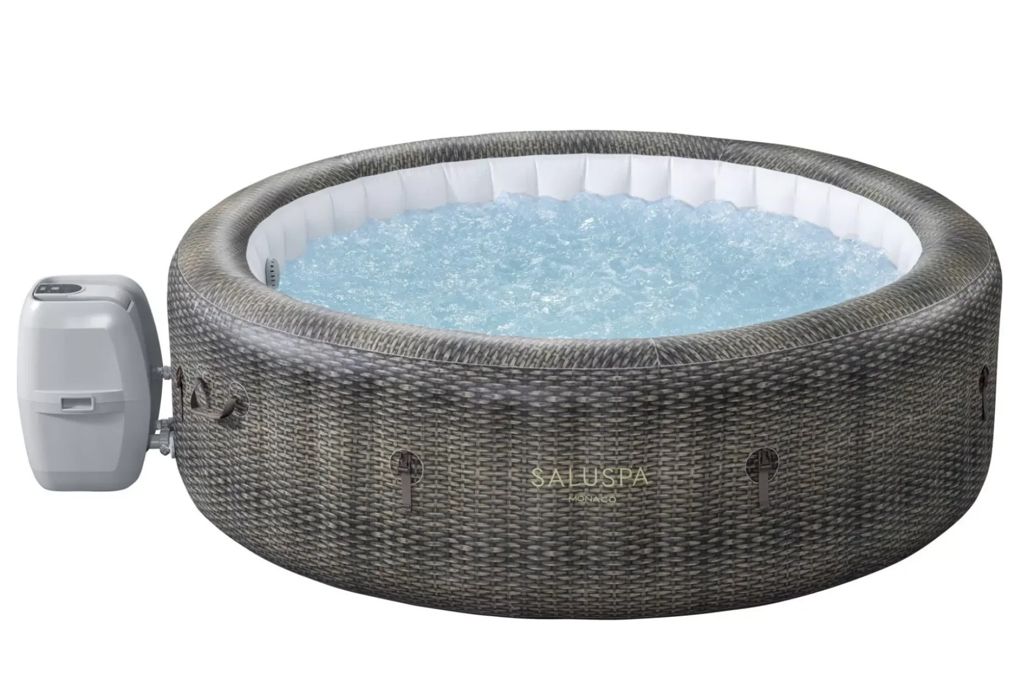 Bestway Airjet<Saluspa Monaco Energysense Smart Signature Airjet Inflatable Hot Tub With App-Control 5-7 Person