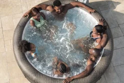 Bestway Airjet<Saluspa Monaco Energysense Smart Signature Airjet Inflatable Hot Tub With App-Control 5-7 Person
