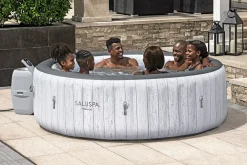 Bestway Airjet<Saluspa Monaco Energysense Smart Signature Airjet Inflatable Hot Tub With App-Control 5-7 Person