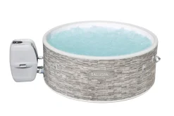 Bestway Airjet<Saluspa Vancouver Airjet Plus Inflatable Hot Tub With App Control 3-5 Person
