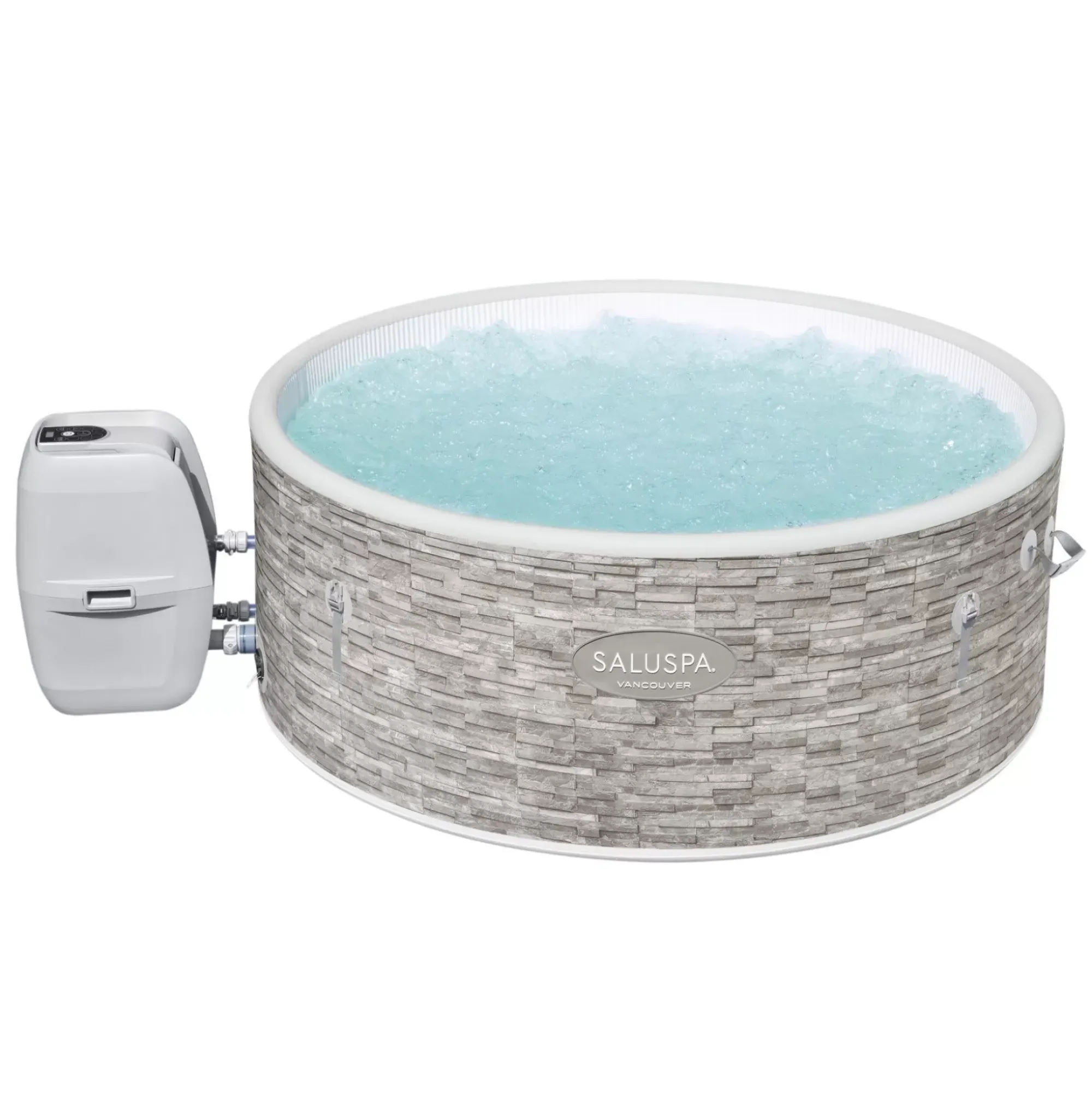 Bestway Airjet<Saluspa Vancouver Airjet Plus Inflatable Hot Tub With App Control 3-5 Person