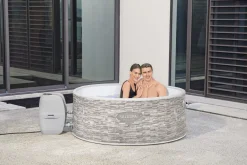 Bestway Airjet<Saluspa Vancouver Airjet Plus Inflatable Hot Tub With App Control 3-5 Person