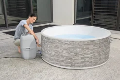 Bestway Airjet<Saluspa Vancouver Airjet Plus Inflatable Hot Tub With App Control 3-5 Person