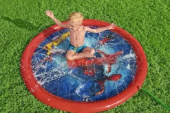 Bestway Sprinklers<Spider-Man 65 Child Lawn Sprinkler Splash Pad, Ages 2+