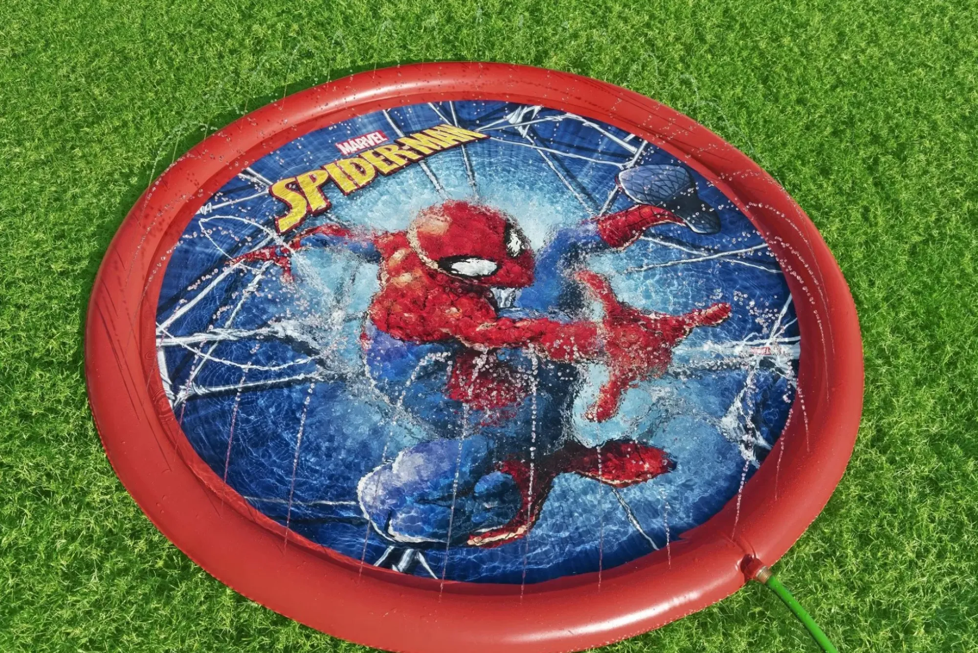 Bestway Sprinklers<Spider-Man 65 Child Lawn Sprinkler Splash Pad, Ages 2+