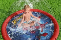 Bestway Sprinklers<Spider-Man 65 Child Lawn Sprinkler Splash Pad, Ages 2+
